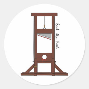 Eat The Rich  Classic Round Sticker