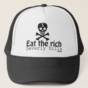 EAT THE RICH TRUCKER HAT