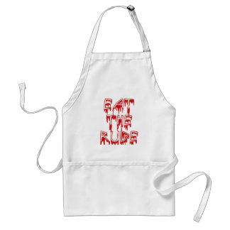 Eat The Rude Standard Apron