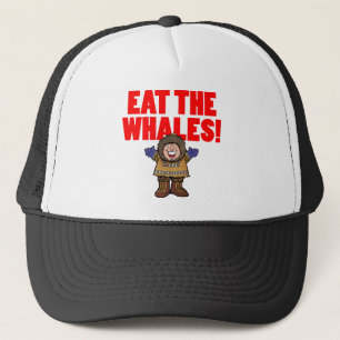 Eat the Whales Trucker Hat