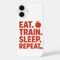  Eat Train Sleep Repeat Phone Wallpaper