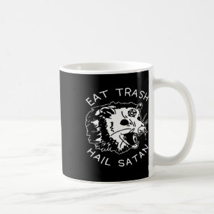 Eat Trash Hail Satan Matching Christmas Pajama Xma Coffee Mug