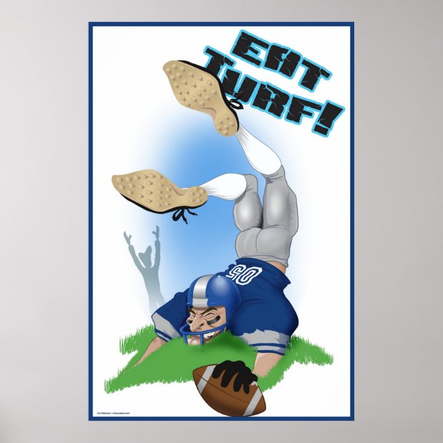 EAT TURF! POSTER (Front)