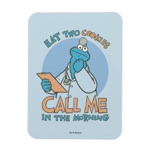 Eat Two Cookies, Call Me in the Morning Magnet