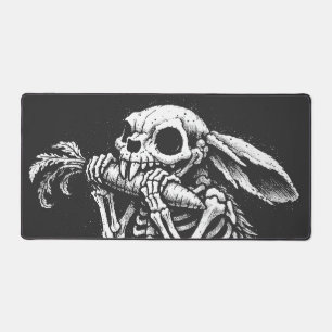 Eat Veggies – Dead Rabbit by BurnsInHell Desk Mat