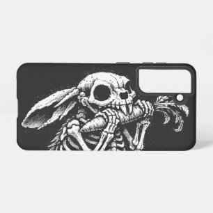 Eat Veggies – Dead Rabbit by BurnsInHell Samsung Galaxy Case