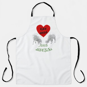 Eat Well and Sleep Well Apron