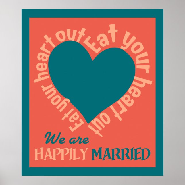 EAT YOUR HEART OUT poster (Front)