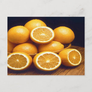 Eat Your Oranges Postcard