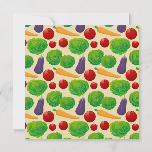Eat Your Vegetables Card (Front)