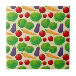 Eat Your Vegetables Ceramic Tile