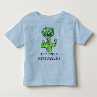 Eat Your Vegetables! super Broccoli t-shirt