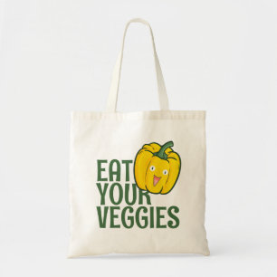 Eat Your Veggies - Bell Pepper version Tote Bag