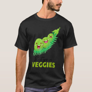 Eat Your Veggies Edamame Vegan Vegetable Organic F T-Shirt
