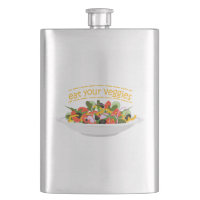 Eat Your Veggies Quote fresh salad mix bowl