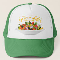 Eat Your Veggies Quote fresh salad mix bowl