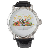 Eat Your Veggies Quote fresh salad mix bowl