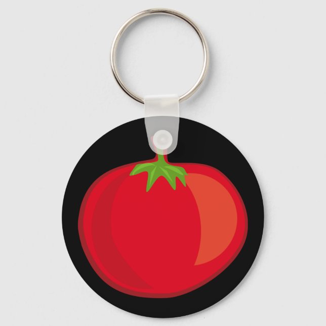 Eat Your Veggies The Tomato Keychain (Front)