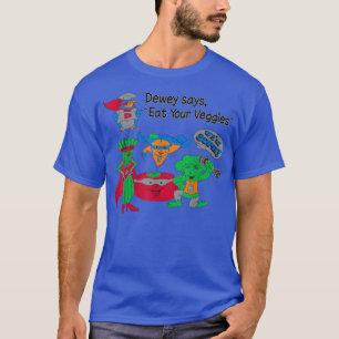 Eat Your Veggies Vegan Educational  T-Shirt