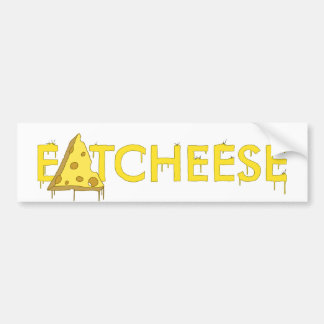 eatcheese bumper sticker