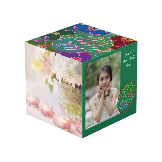 Eater Eggs Photo Cube (Front Angled)