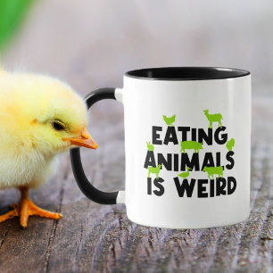 Eating Animals is Weird, Vegan Activism  Mug