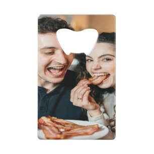 Eating Bacon Photo Customize Personalize