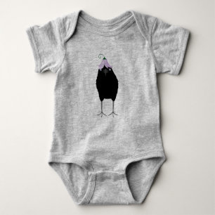 Eating Crow Baby Bodysuit