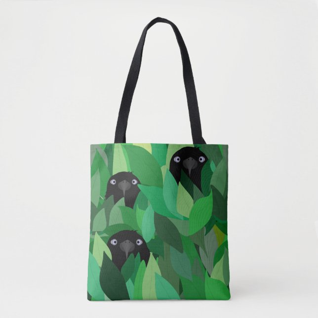 Eating Crow Tote Bag (Front)
