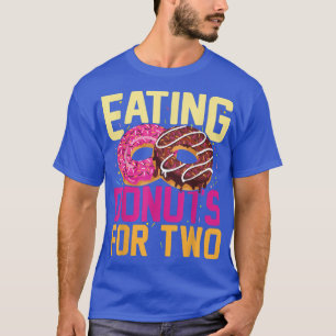 Eating Donuts For Two, Cute Two Donuts For Donuts T-Shirt