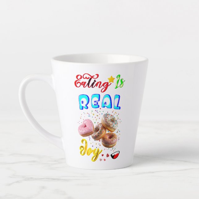 Eating Drinkware Is Real Joy Latte Mug (Left)