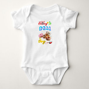 Eating Jersey Is Real Joy Baby Bodysuit