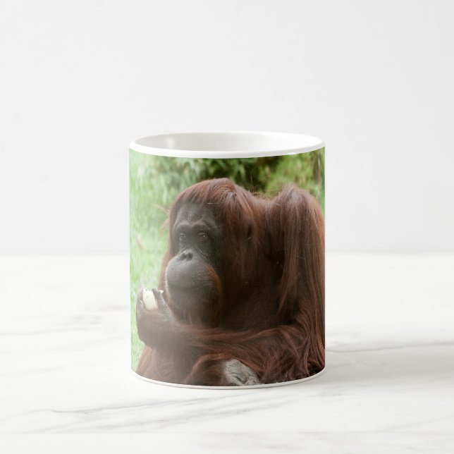 Eating Orangutan Coffee Mug (Center)