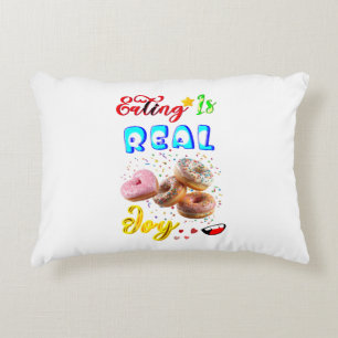 Eating Polyester Is Real Joy Decorative Cushion