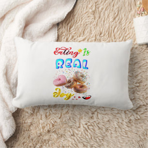 Eating Polyester Is Real Joy Lumbar Cushion