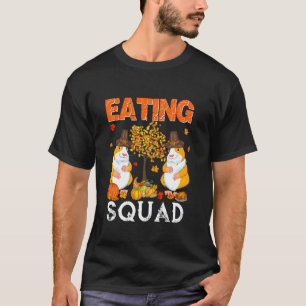 Eating Squad Thanksgiving Two Fall Guinea Pigs Wit T-Shirt