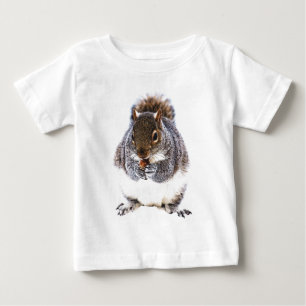 Eating Squirrel Baby T-Shirt