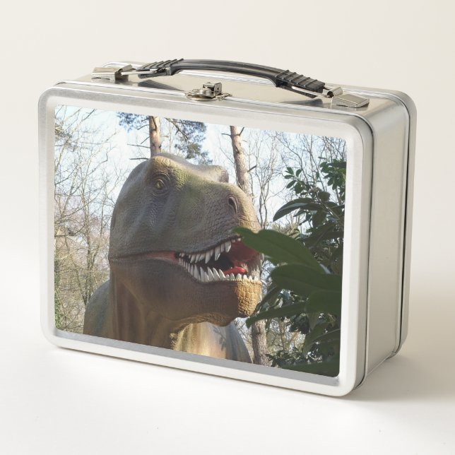 Eating T-Rex Dinosaur Lunchbox (Front)