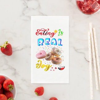 Eating Tableware Is Real Joy Napkin