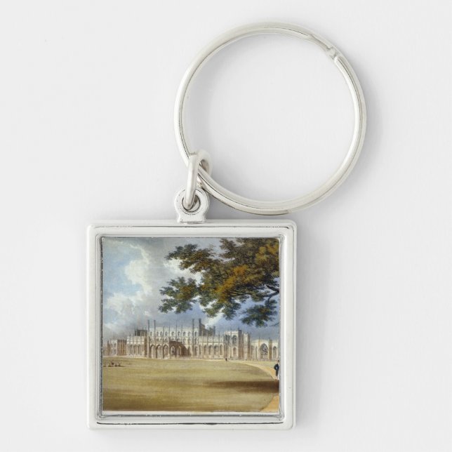 Eaton Hall, Entrance Front, from Ackermann's 'Repo Key Ring (Front)