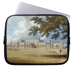 Eaton Hall, Entrance Front, from Ackermann's 'Repo Laptop Sleeve