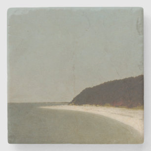 Eaton's Neck, Long Island John Frederick Kensett Stone Coaster