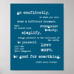 Eau Quote Motivational Insrational - Go Confidentl Poster