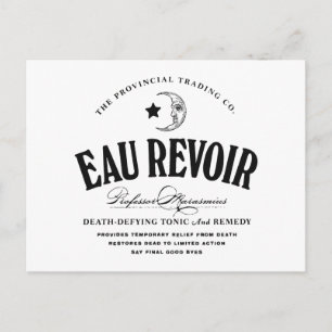 Eau Revoir - postcard