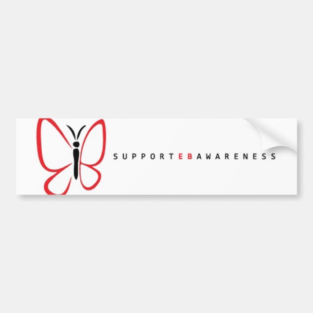eb awareness white bumper sticker (Front)