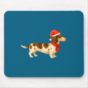Ebald Christmas Dachshund E Funny Doxie Dog Mom  Mouse Pad