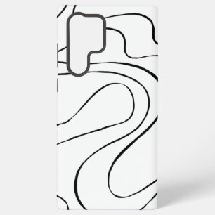 Ebb and Flow 2 - Black and White Samsung Galaxy Case