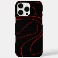 Ebb and Flow 2 in Red and Black