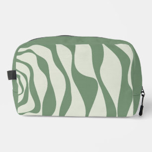 Ebb and Flow 4 in Green Dopp Kit