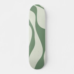 Ebb and Flow 4 in Green Skateboard